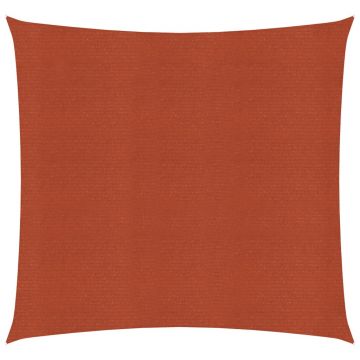 Gossi panza parasolar, caramiziu, 4 x 4 m, hdpe, 160 g / m2