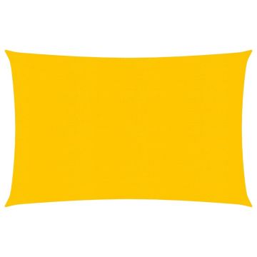 Gossi panza parasolar galben dreptunghiular 3,5x4,5m hdpe 160 g/m2