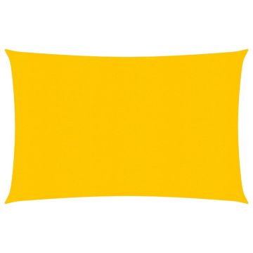 Gossi panza parasolar, galben dreptunghiular 2x3 m, hdpe, 160 g/m2