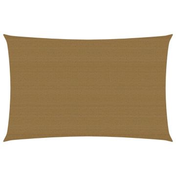 Gossi panza parasolar, gri taupe, 2,5x4,5 m, hdpe, 160 g/m2