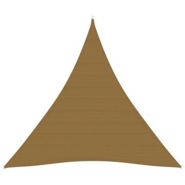 Gossi panza parasolar, gri taupe, 4,5x4,5x4,5 m, hdpe, 160 g/m2