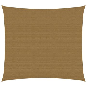 Gossi panza parasolar, gri taupe, 4 x 4 m, hdpe, 160 g/m2