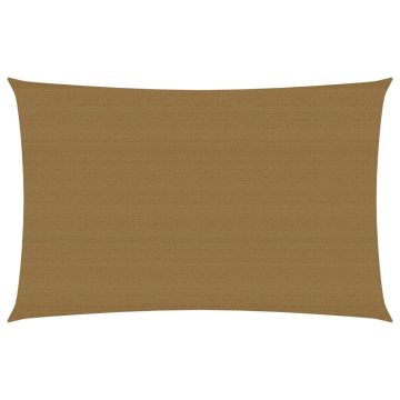 Gossi panza parasolar, gri taupe, 5 x 7 m, hdpe, 160 g/m2