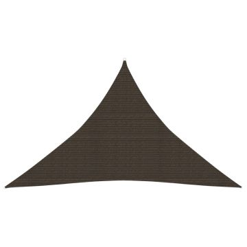 Gossi panza parasolar, maro, 3,5x3,5x4,9 m, hdpe, 160 g/m2