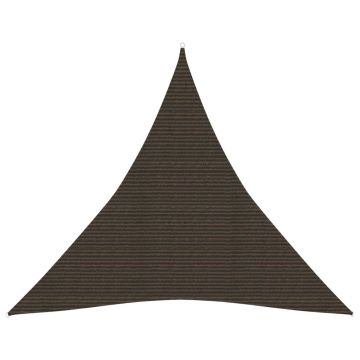 Gossi panza parasolar, maro, 4x4x4 m, hdpe, 160 g/m2
