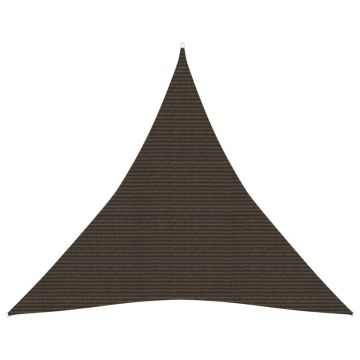 Gossi panza parasolar, maro, 5x5x5 m, hdpe, 160 g/m2