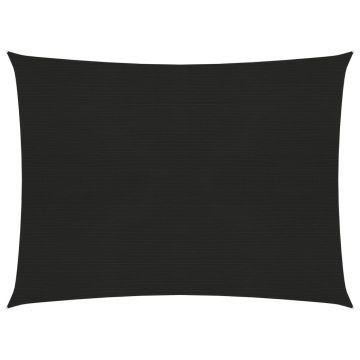 Gossi panza parasolar, negru, 2x2,5 m, hdpe, 160 g/m2