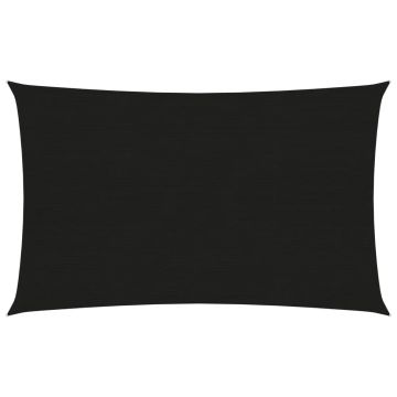 Gossi panza parasolar, negru, 2x4,5 m, hdpe, 160 g/m2