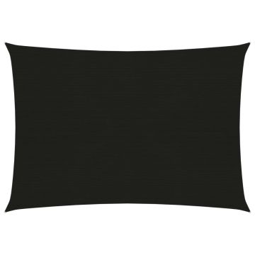 Gossi panza parasolar, negru, 3,5x5 m, hdpe, 160 g/m2