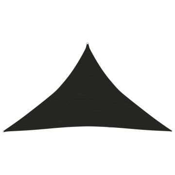 Gossi panza parasolar, negru, 3 x 3 x 4,2 m, hdpe, 160 g/m2