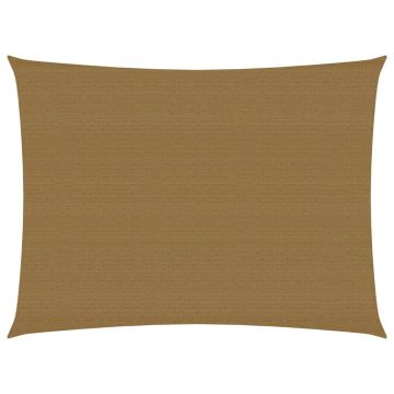 Gossi panza parasolar, taupe, 6x7 m, hdpe, 160 g/m2