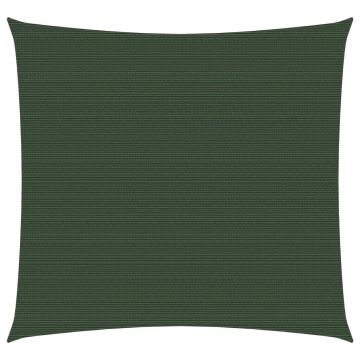 Gossi panza parasolar, verde inchis, 2,5 x 2,5 m, hdpe, 160 g / m2