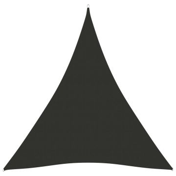 Gossi parasolar, antracit, 4x5x5 m, tesatura oxford, triunghiular