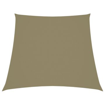 Gossi parasolar, bej, 3/4x3 m, tesatura oxford, trapez