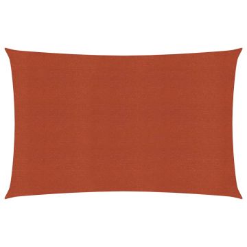 Gossi parasolar, caramiziu, 6x8 m, hdpe, 160 g/m2