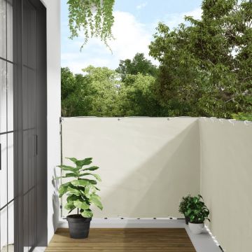 Gossi paravan de balcon, alb, 700x120 cm, pvc