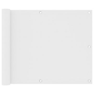 Gossi paravan de balcon, alb, 75 x 600 cm, tesatura oxford