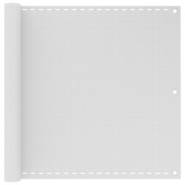 Gossi paravan de balcon, alb, 90x500 cm, hdpe