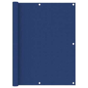 Gossi paravan de balcon, albastru, 120 x 500 cm, tesatura oxford