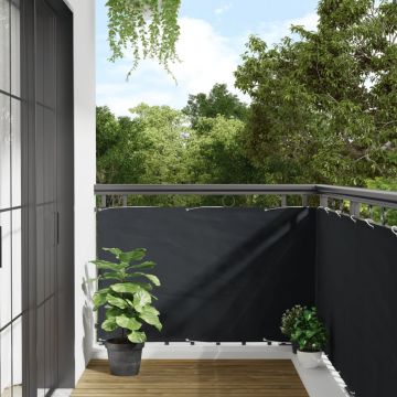 Gossi paravan de balcon, antracit, 90 x 500 cm, tesatura oxford