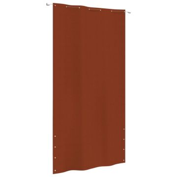 Gossi paravan de balcon, caramiziu, 140x240 cm, tesatura oxford