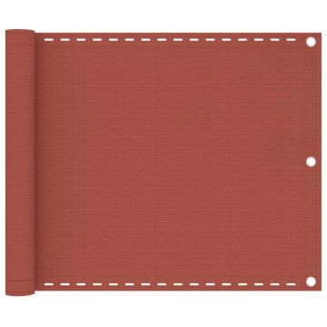 Gossi paravan de balcon, caramiziu, 75x600 cm, hdpe