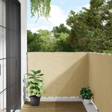 Gossi paravan de balcon, crem, 700x120 cm, pvc
