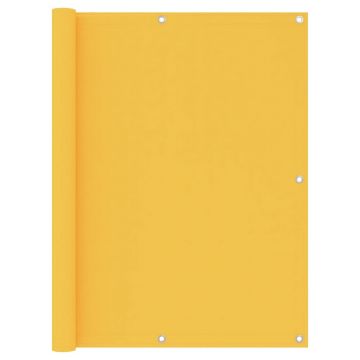 Gossi paravan de balcon, galben, 120 x 300 cm, tesatura oxford