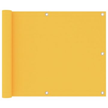 Gossi paravan de balcon, galben, 75 x 500 cm, tesatura oxford