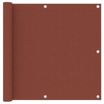 Gossi paravan de balcon, teracota, 90x500 cm, tesatura oxford