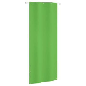 Gossi paravan de balcon, verde deschis, 100x240 cm, tesatura oxford