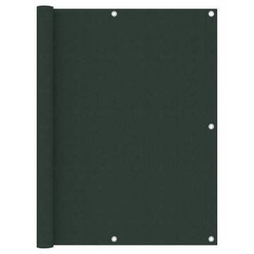Gossi paravan de balcon, verde inchis, 120 x 400 cm, tesatura oxford