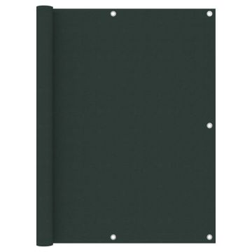 Gossi paravan de balcon, verde inchis, 120x600 cm, tesatura oxford