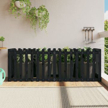 Gossi pat inaltat gradina design gard 200x50x70 cm lemn impregnat pin