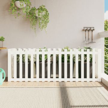 Gossi pat inaltat gradina design gard 200x50x70 cm lemn impregnat pin