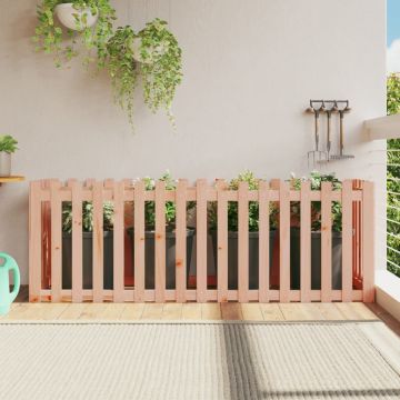Gossi pat inaltat gradina design gard 200x50x70 cm lemn impregnat pin