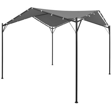 Gossi pavilion, antracit, 4 x 4 m