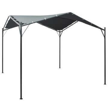 Gossi pavilion cort foisor copertina, antracit, 3 x 3 m, otel
