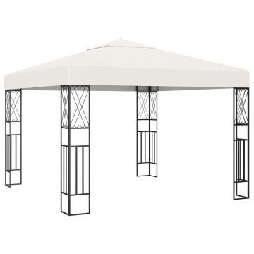 Gossi pavilion, crem, 3 x 3 m, material textil