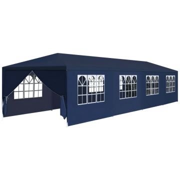 Gossi pavilion de gradina 3 x 12 m, albastru