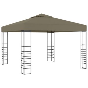 Gossi pavilion de gradina, gri taupe, 3 x 3 m, 180 g/m2