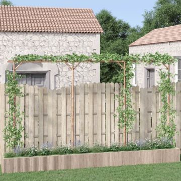 Gossi pergola, 385x40x205 cm, bambus