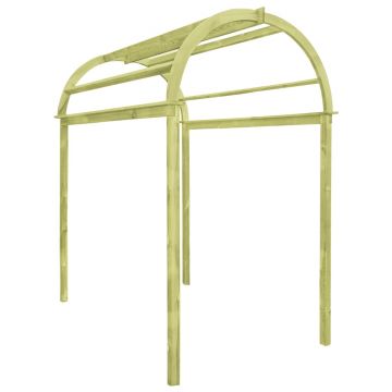 Gossi pergola arcuita, 125 x 150 x 235 cm, lemn de pin tratat