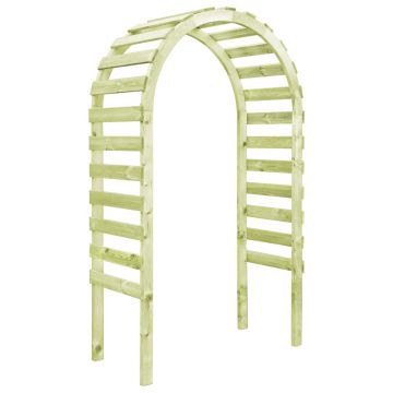 Gossi pergola de gradina, 130 x 60 x 230 cm, lemn de pin tratat