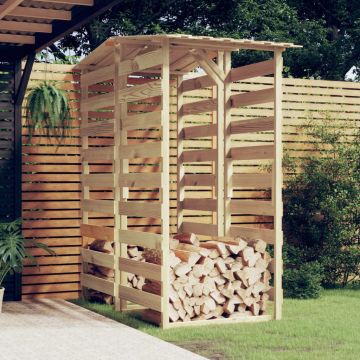 Gossi pergole cu acoperis, 2 buc., 100x90x200 cm, lemn de pin tratat