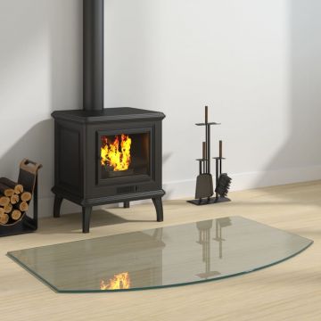 Gossi placa de sticla pentru semineu, 100x60 cm