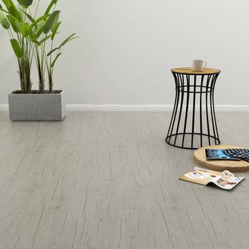Gossi placi autoadezive pardoseala stejar decolorat pvc 4,46 m2 3 mm