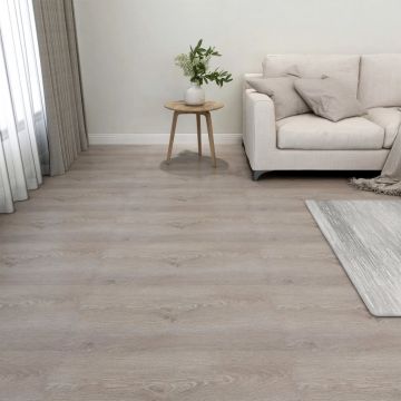 Gossi placi de pardoseala autoadezive 20 buc. gri taupe, pvc, 1,86 m2