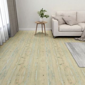 Gossi placi pardoseala autoadezive 20 buc. maro deschis pvc 1,86 m2