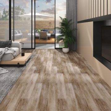 Gossi placi pardoseala autoadezive lemn decolorat 5,02 m2 pvc 2 mm